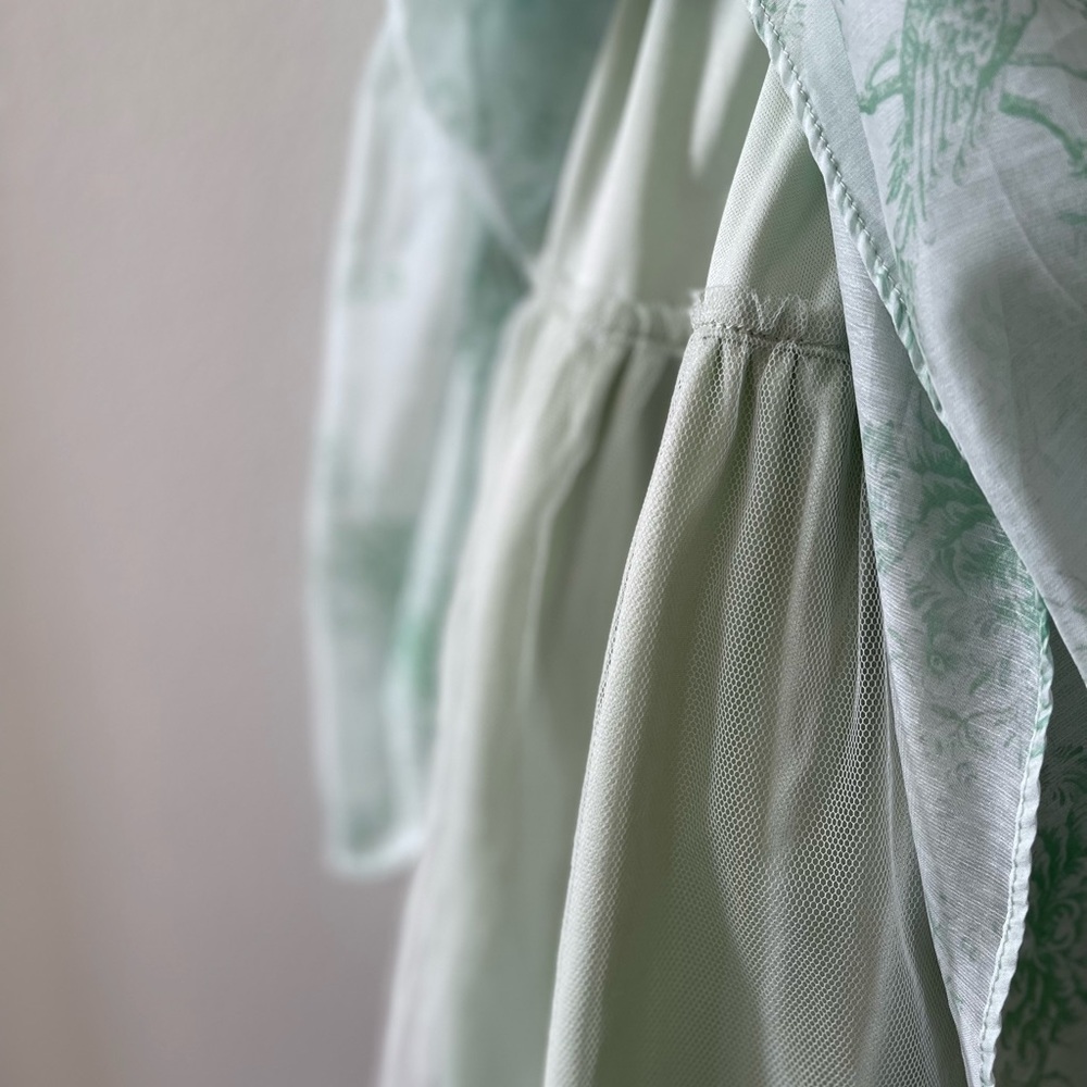 MABLE Light Green Floral Maxi Dress - Picture 11 of 11